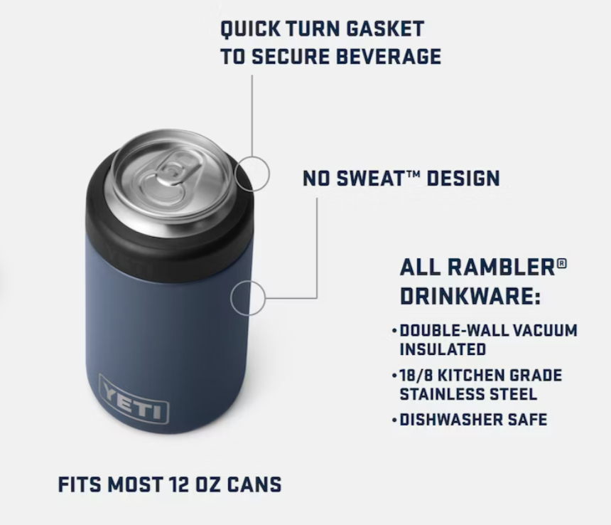 YETI Rambler 12 oz. Colster