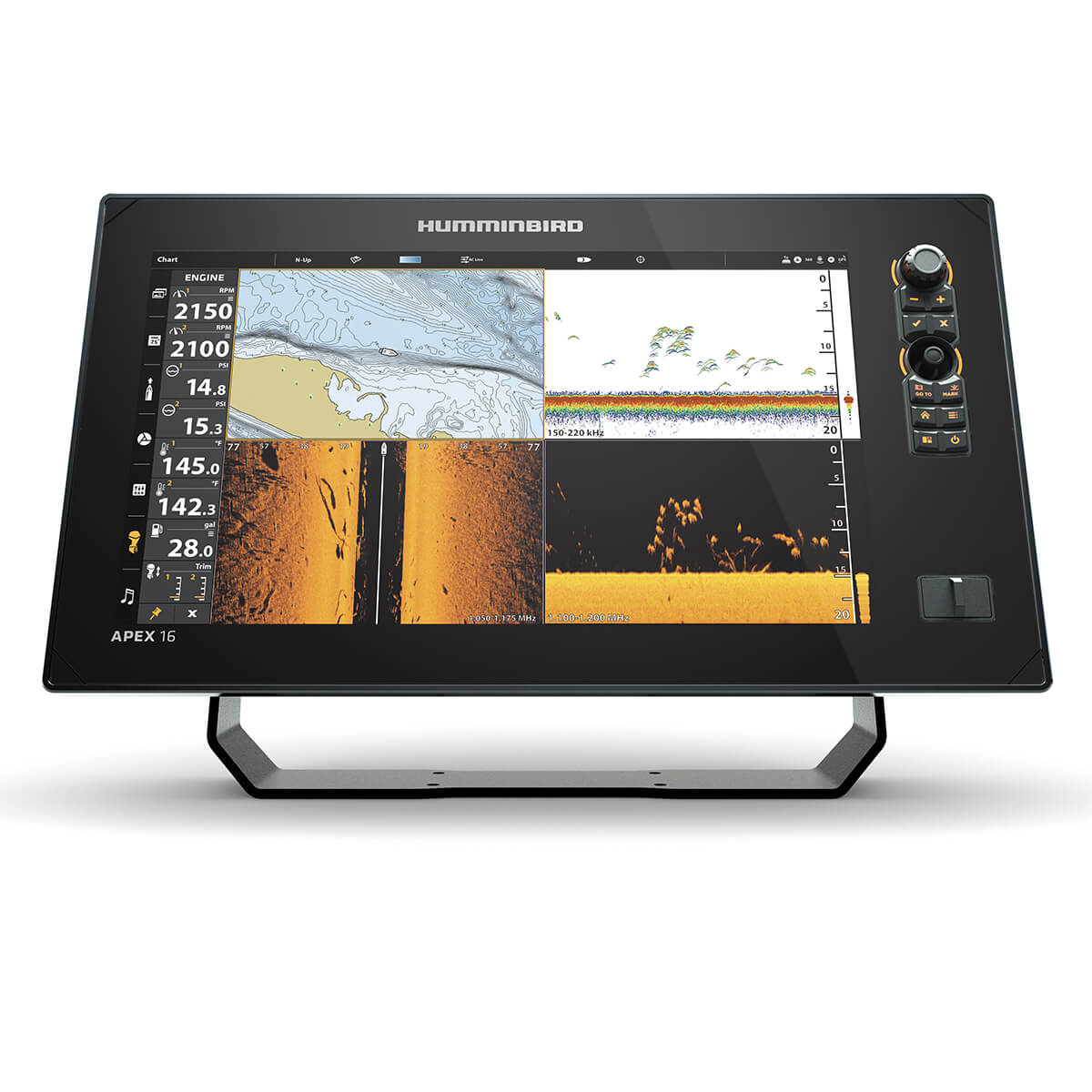 Humminbird Apex 16 MEGA SI + CHARTPLOTTER