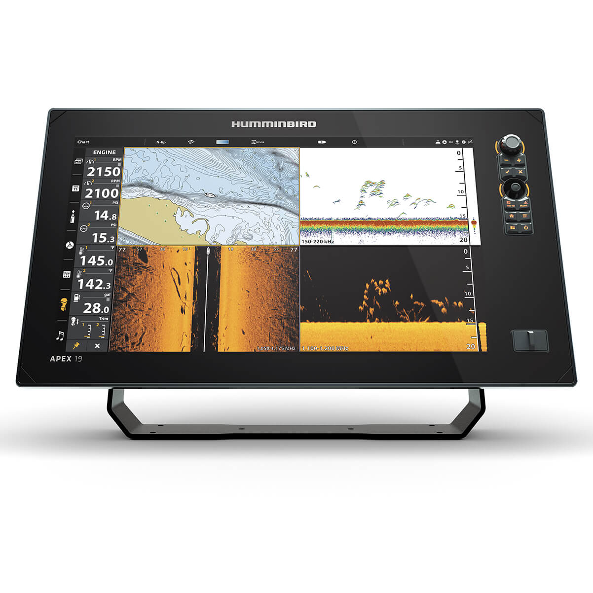 Humminbird Apex 19 MEGA SI + CHARTPLOTTER